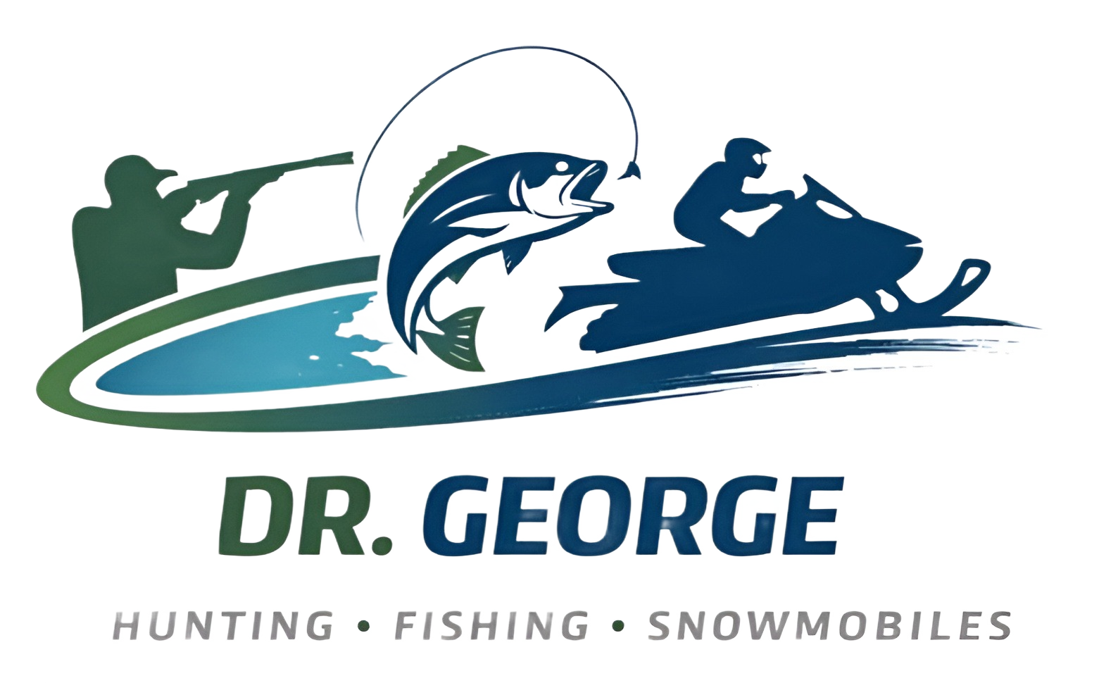 Dr. George • Hunting • Fishing • Snowmobiles Logo